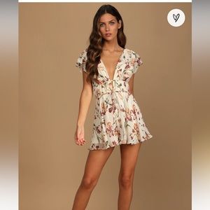 LuLu’s Floral Romper